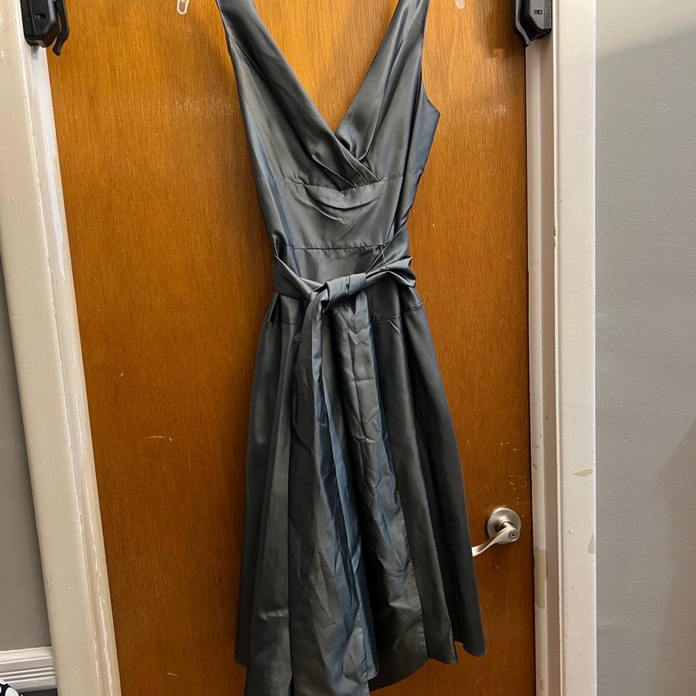 NWT Max and Cleo formal dress gray size 8